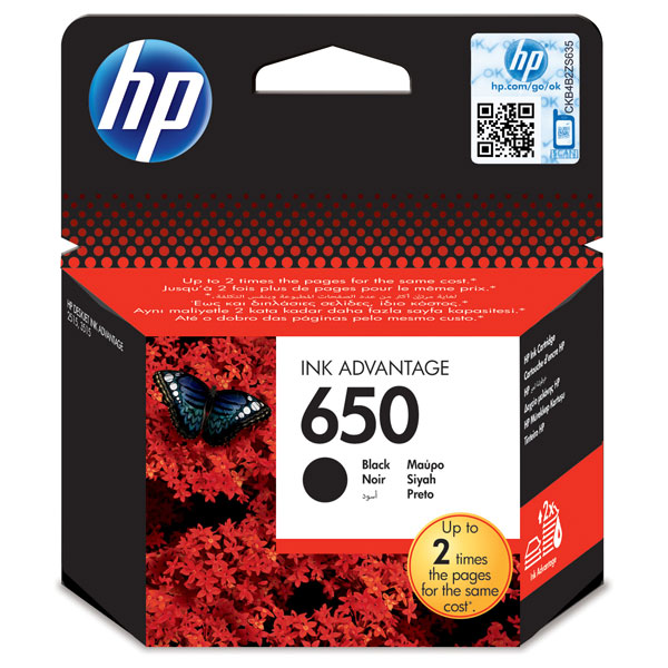 Cartuș Cerneală Original HP 650 Negru/Color